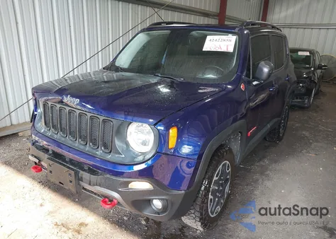 2017 Jeep Renegade Trailhawk 4X4 из США, поврежденный, VIN ZACCJBCB5HPE71165